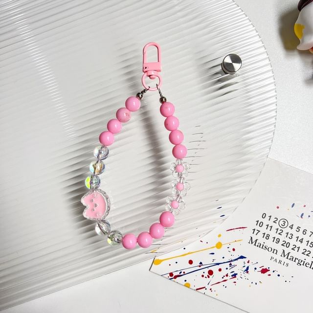 Phone Bead Rabbit Strap