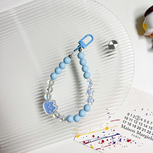 Phone Bead Rabbit Strap