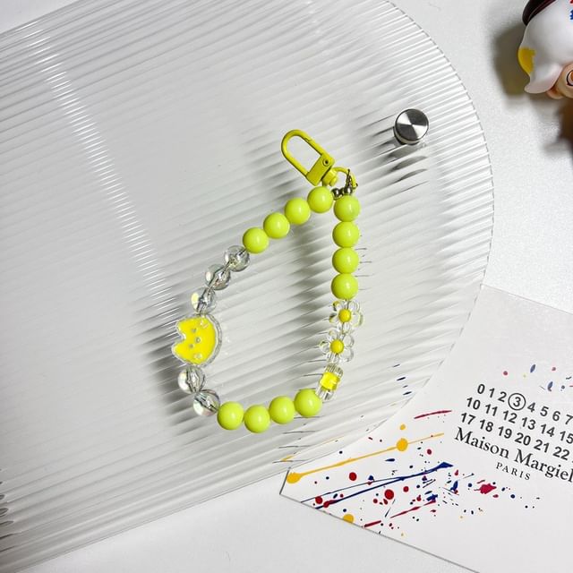 Phone Bead Rabbit Strap