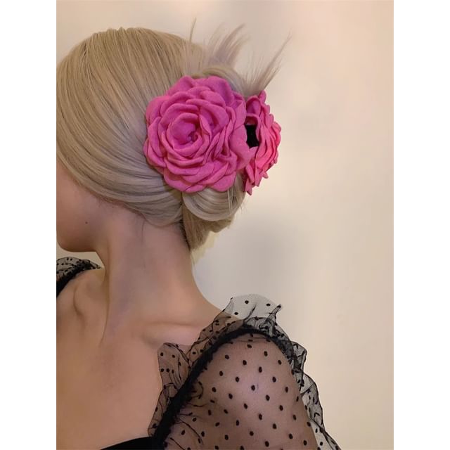 Floral Hair Claw