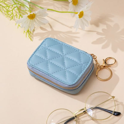 Quilted Mini Makeup Pouch