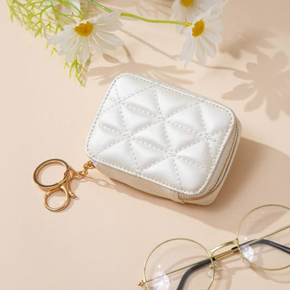 Quilted Mini Makeup Pouch