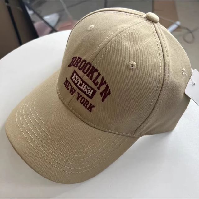Cap Lettering Embroidered