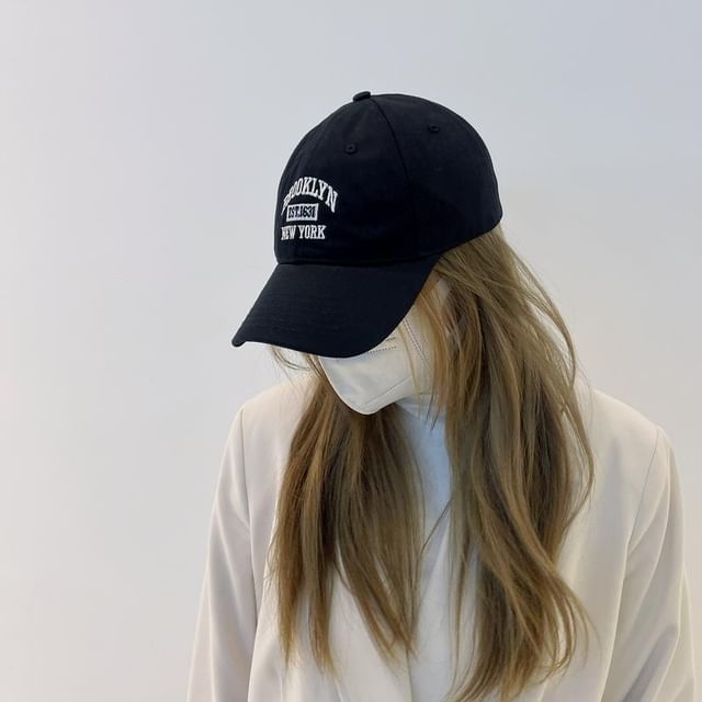 Cap Lettering Embroidered