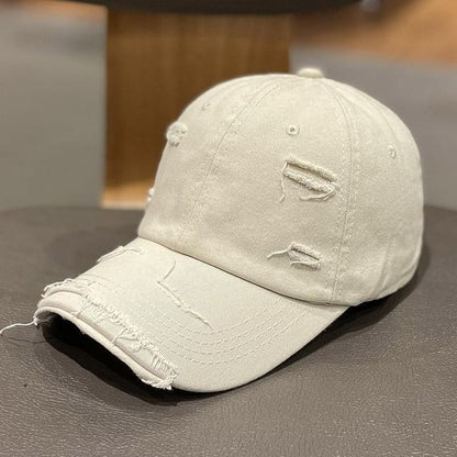 Distressed Plain Cap