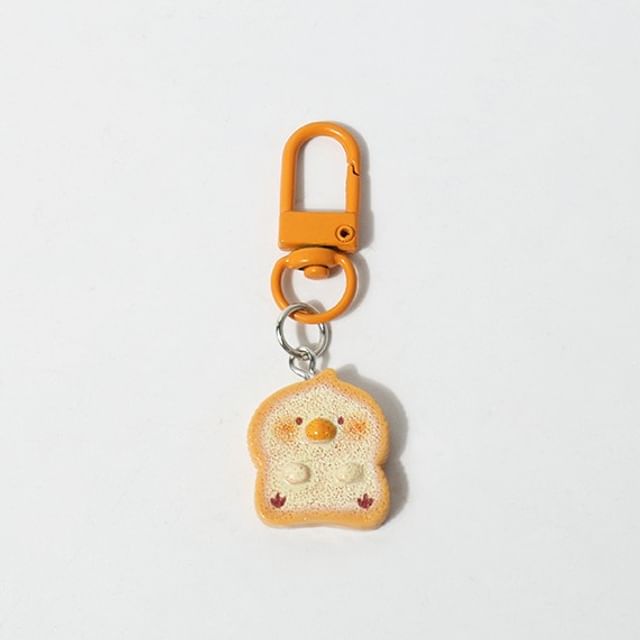 Toast Animal Bag Charm Keyring (Various Designs)