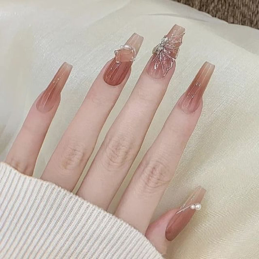 Embellished Press On Nail