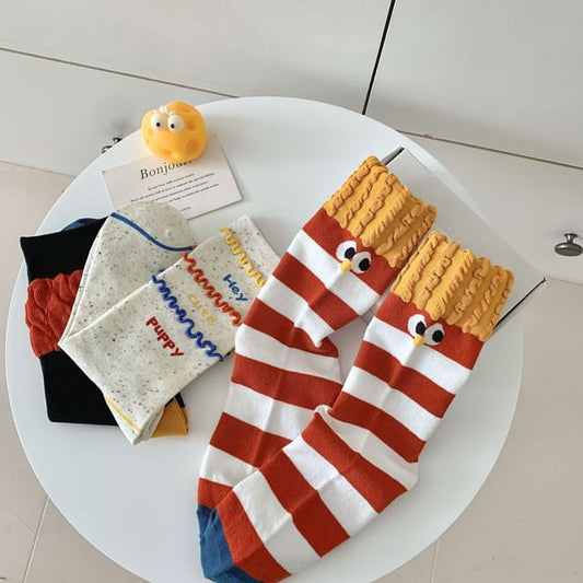 Cartoon Print Socks
