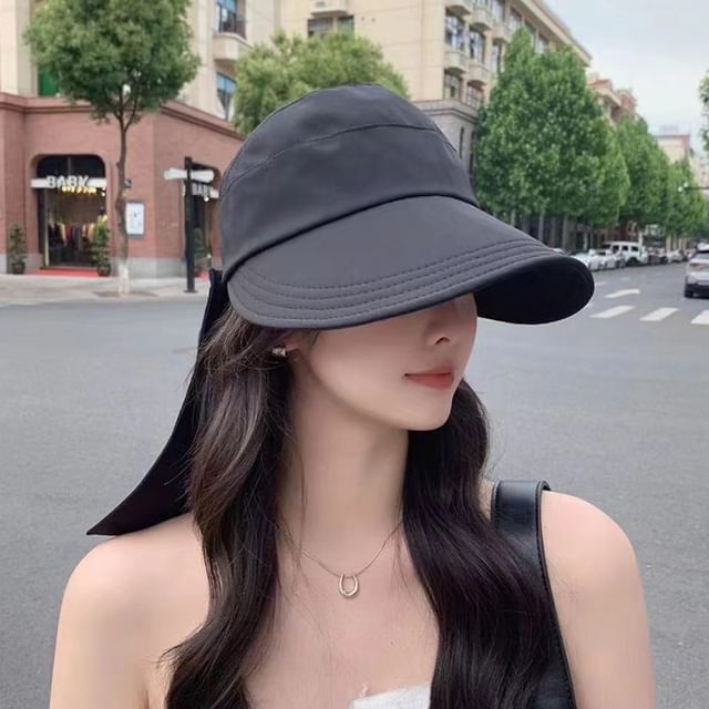 Plain Open Top Sun Hat