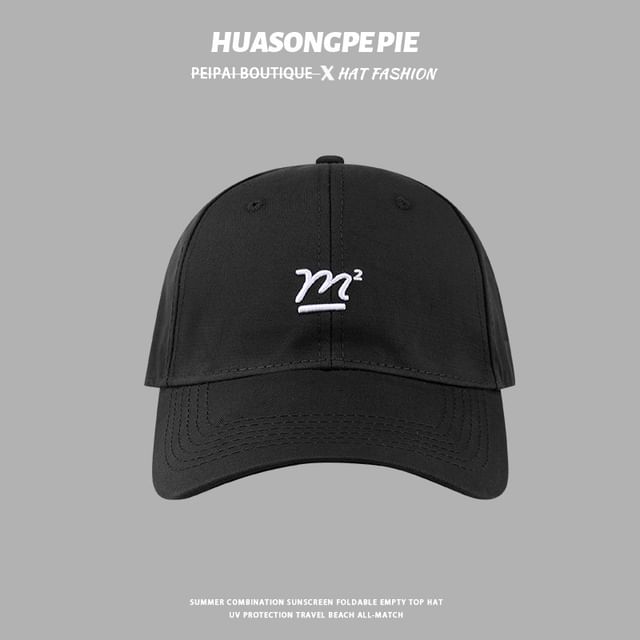 Cap Lettering Baseball Embroidered