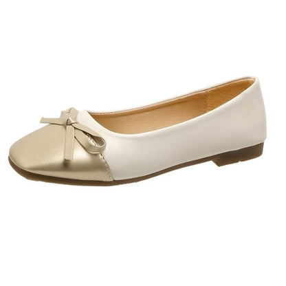 Cap Toe Bow Flats