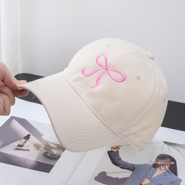 Ribbon Embroidery Cap