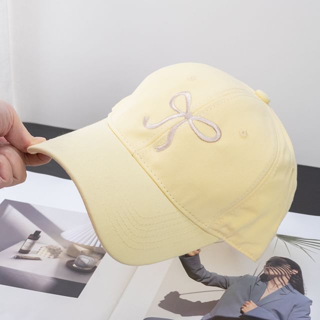 Ribbon Embroidery Cap