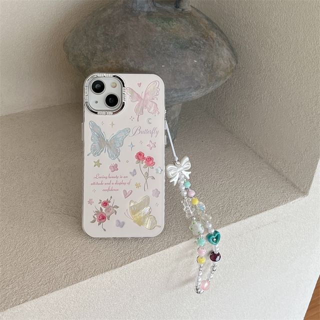 Butterfly Phone Case - 15 Pro Max / 15 Pro / 15 / 14 Pro Max / 14 Pro / 14 / 13 Pro Max / 13 Pro / 13 / 12 Pro Max / 12 Pro / 12 / 11