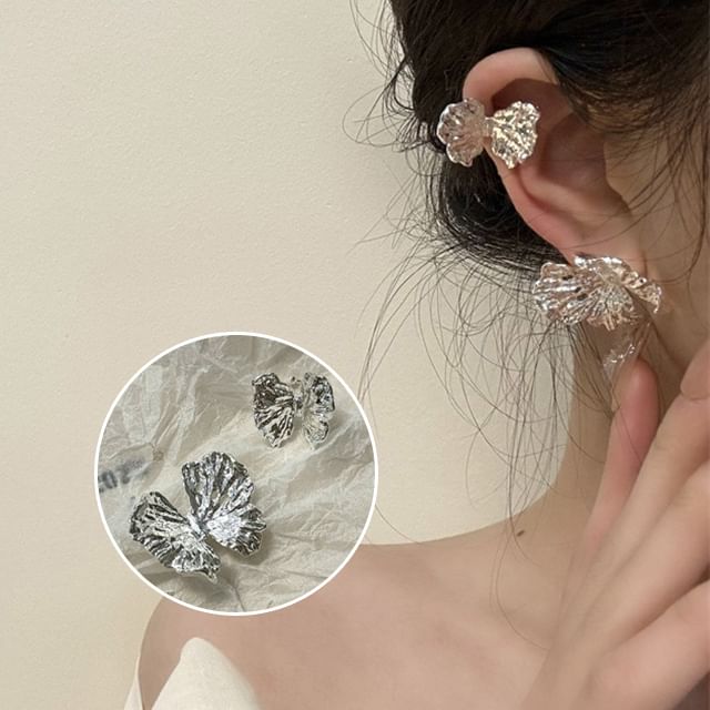 Butterfly Alloy Ear Cuff