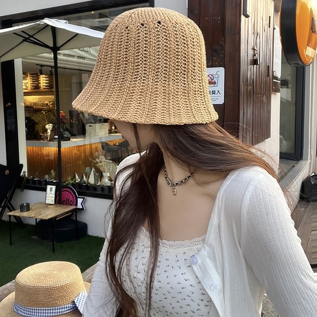 Knit Bucket Hat