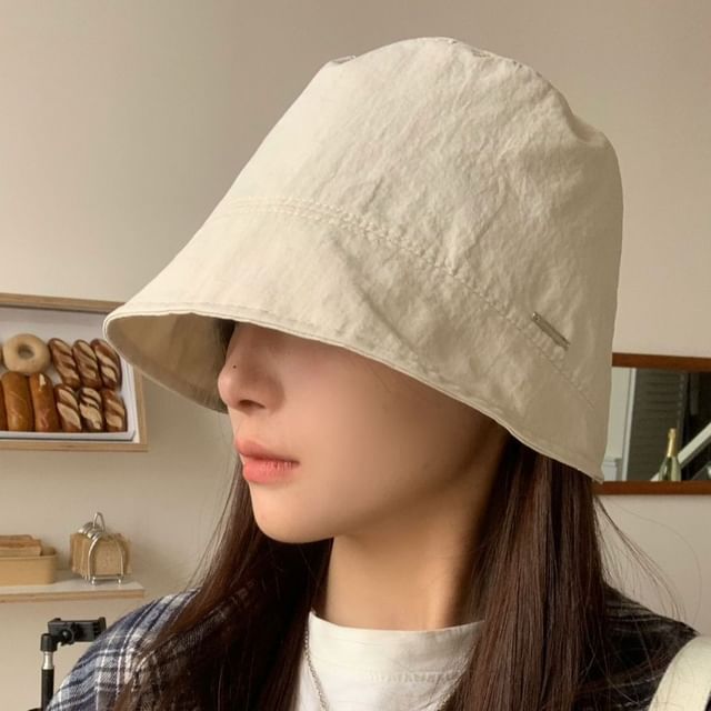 Metal Plate Bucket Hat