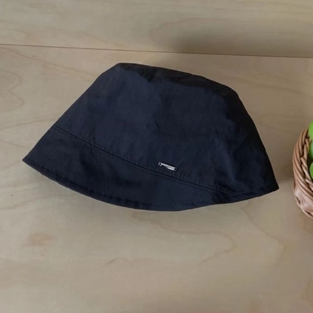 Metal Plate Bucket Hat