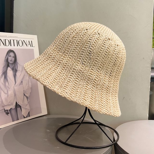 Knit Bucket Hat