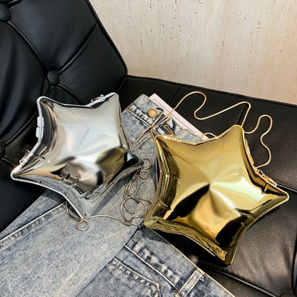 Star Chain Strap Crossbody Bag