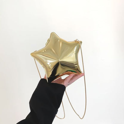 Star Chain Strap Crossbody Bag
