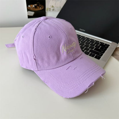 Cap Embroidered Baseball Lettering