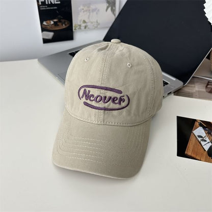 Cap Lettering Embroidered Baseball