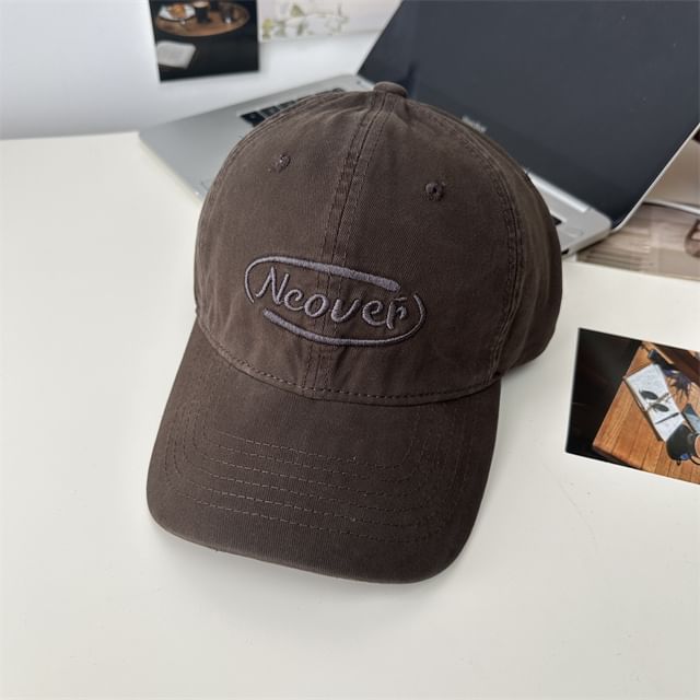 Cap Lettering Embroidered Baseball