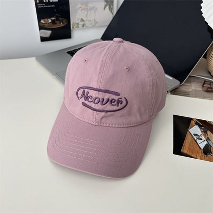Cap Lettering Embroidered Baseball