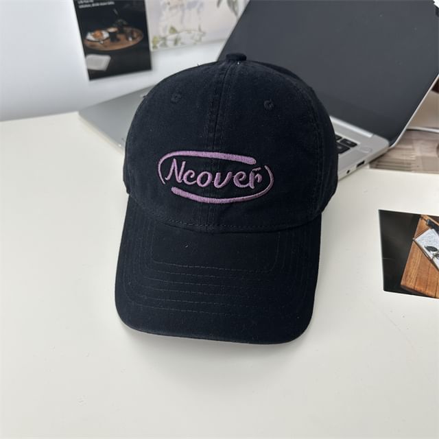 Cap Lettering Embroidered Baseball