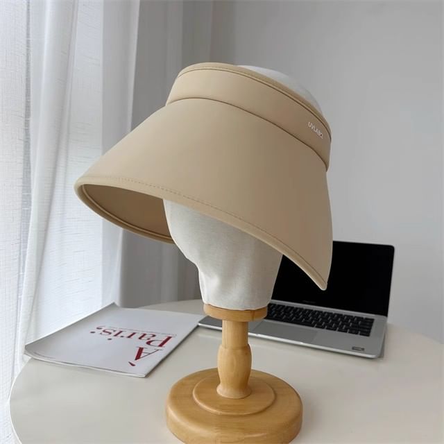 Brim Wide Lettering Sun Hat