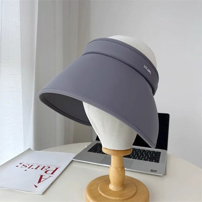 Brim Wide Lettering Sun Hat