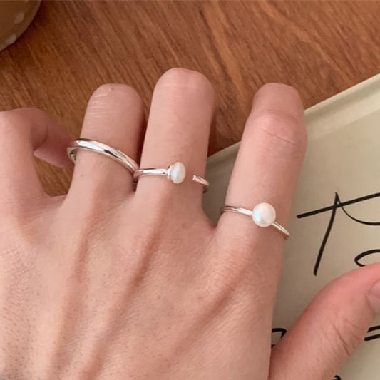 Faux Pearl Ring