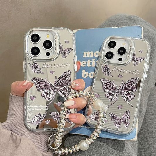 Butterfly Mirrored Phone Case
