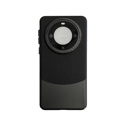 Panel Color Leather Case Faux Phone