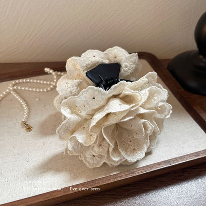 Floral Lace Hair Clamp