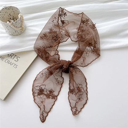 Lace Narrow Scarf