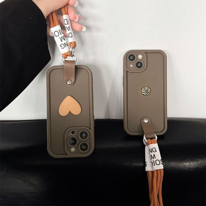 Phone Case Strap Lettering