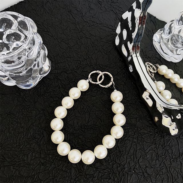 Designs) Strap Pearl Faux (Various Phone