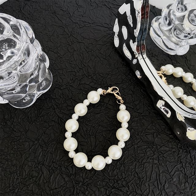 Designs) Strap Pearl Faux (Various Phone
