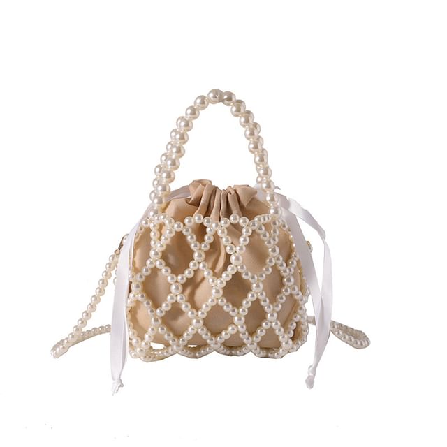Faux Pearl Crossbody Bag (Various Designs)