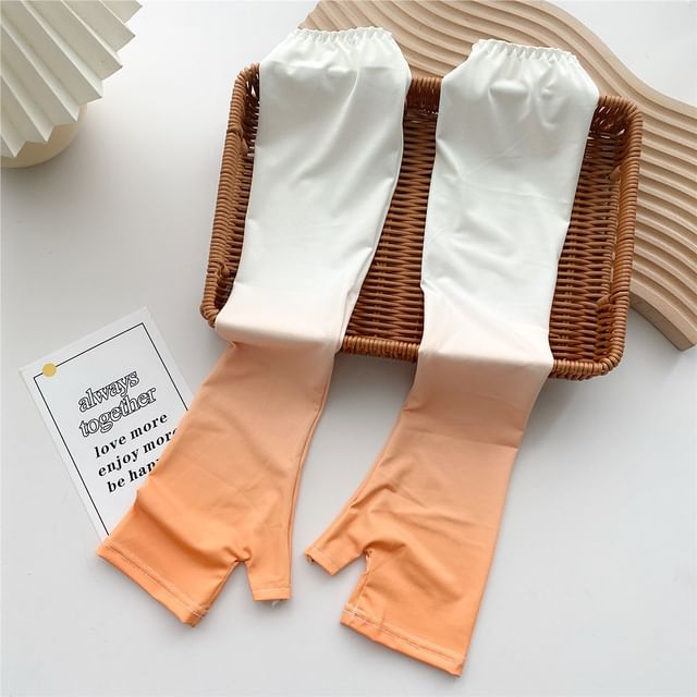 Gradient Sun Protection Arm Sleeves