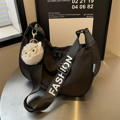 Oxford Fabric Crossbody Bag / Bag Charm / Set