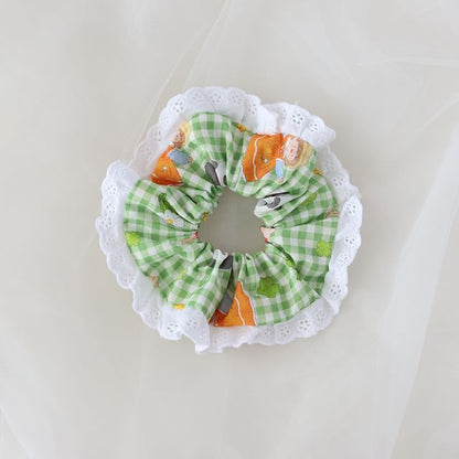 Japanese Lace Scrunchie