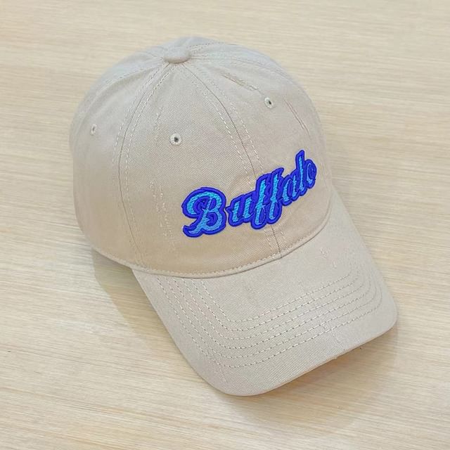 Embroidered Baseball Cap Lettering