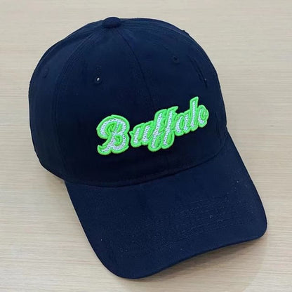 Embroidered Baseball Cap Lettering