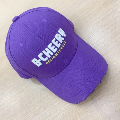 Cap Baseball Lettering Embroidered