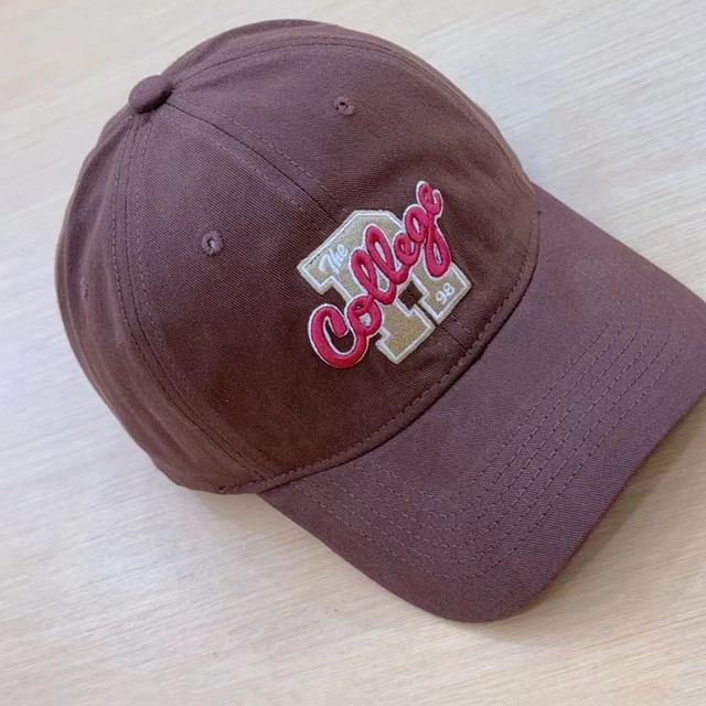 Baseball Embroidered Cap Lettering