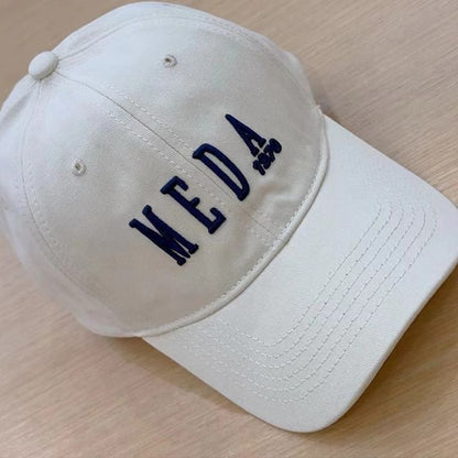 Baseball Cap Lettering Embroidered