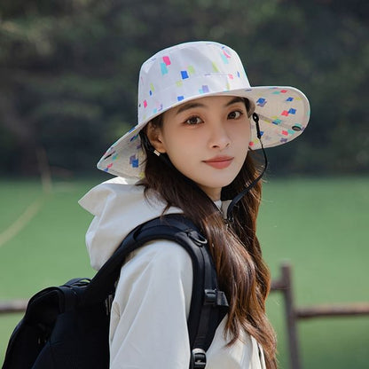 Applique Print Boonie Hat